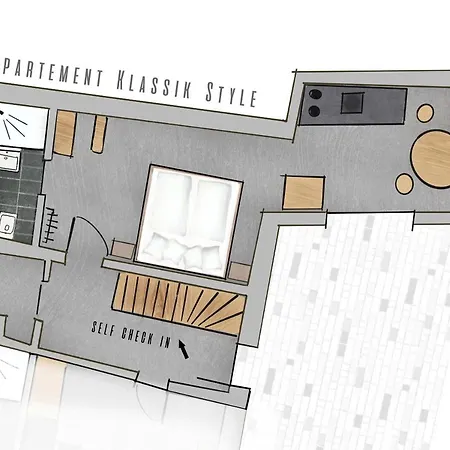 H+m Boarding Appart hôtel *